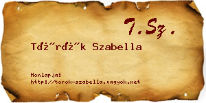 Török Szabella névjegykártya